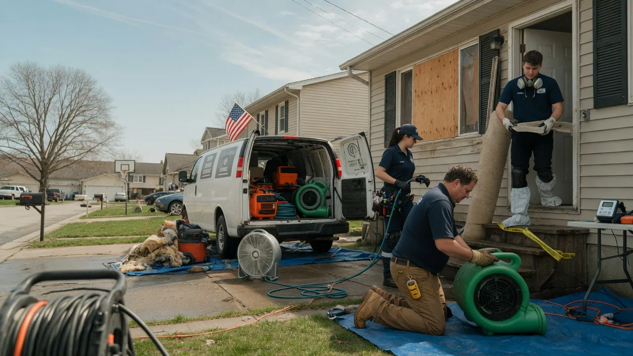 Water Damage Restoration in Pettisville, OH near me